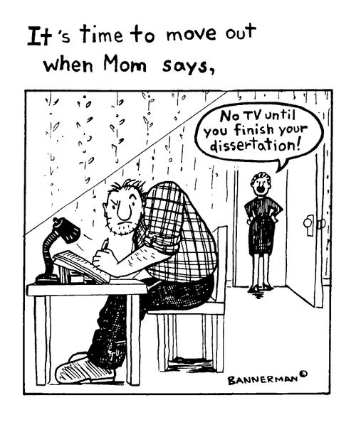 'It's time to move out when Mom says...'