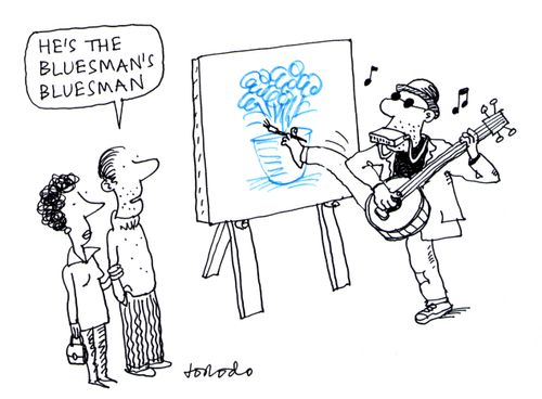 'He's the bluesman's bluesman.'