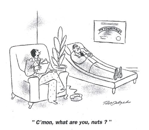 'C'mon, what are you, nuts?'