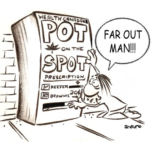 Far out Man! A pot machine!