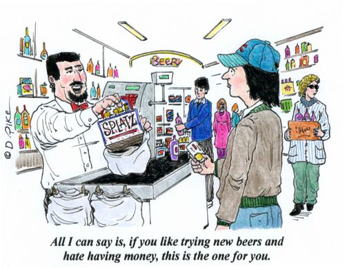 'All I can say is, if you like trying new beers and hate having money, this is the one for you.'