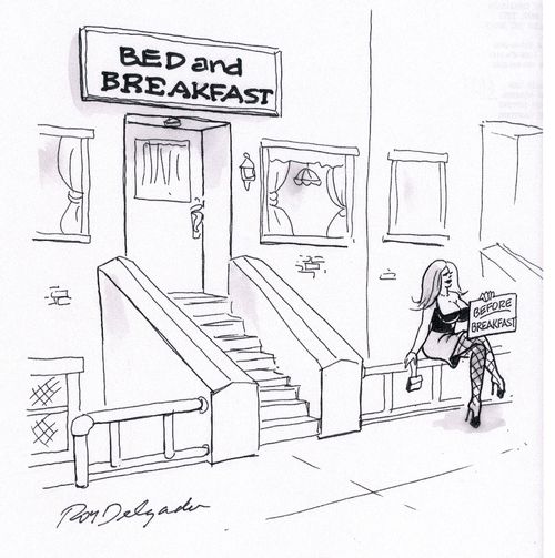 Bed and breakfast, with everything in between.
