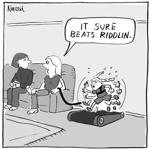 'It sure beats Riddlin.'