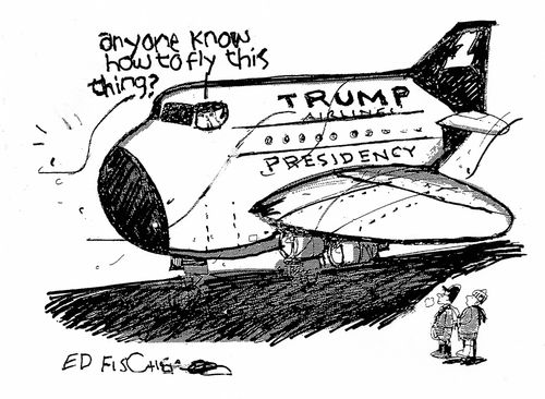 "Anyone know how to fly this thing?"