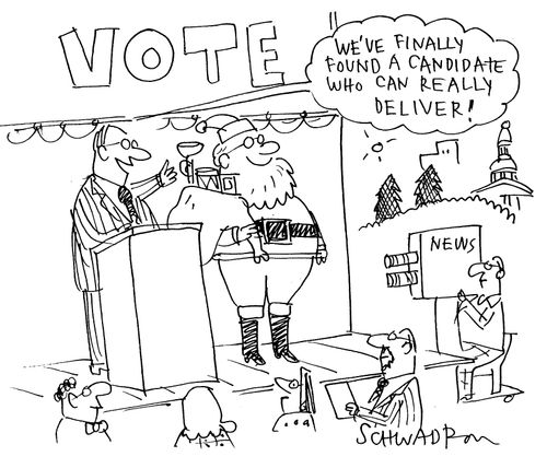 'We've finally found a candidate that can really deliver.'
