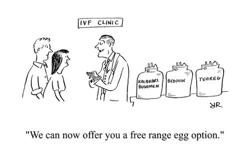 'We can now offer you a free range egg option.'