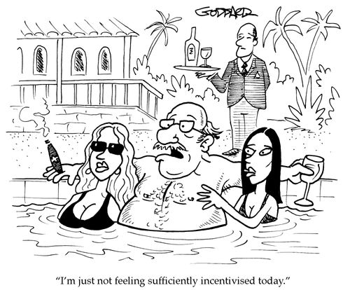 'I'm just not feeling sufficiently incentivised today.'