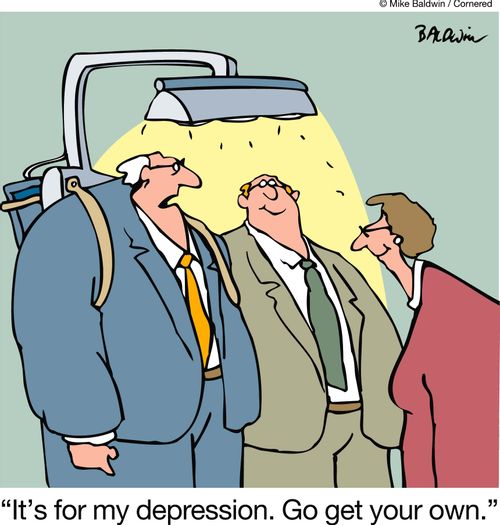 "It's for my depression. Go get your own."