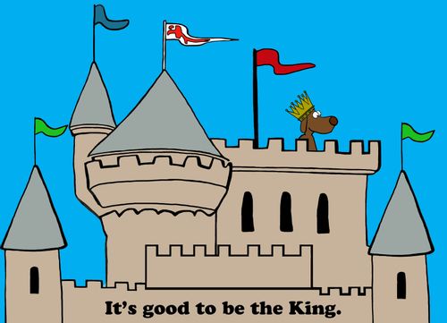 It's good to be the king.
