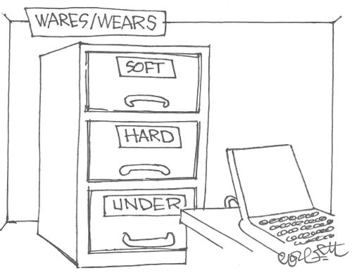 Wares/Wears: 'Soft...Hard...Under.'