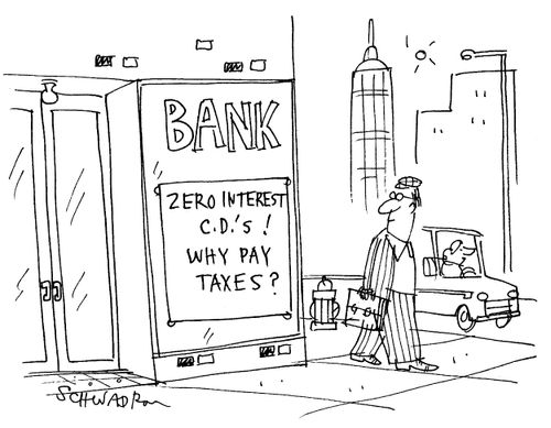 Zero interest CDs! Why pay taxes?