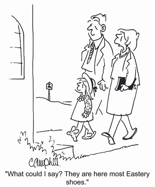'What could I say? They are her most Eastery shoes.'