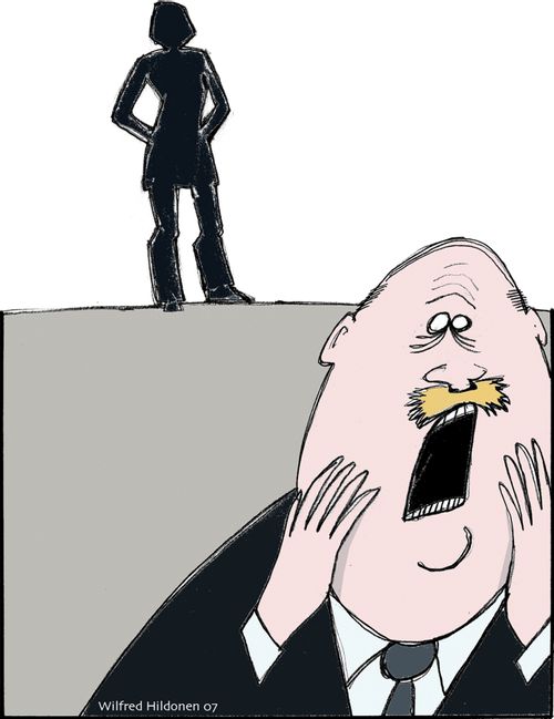 Some men are Gynophobia