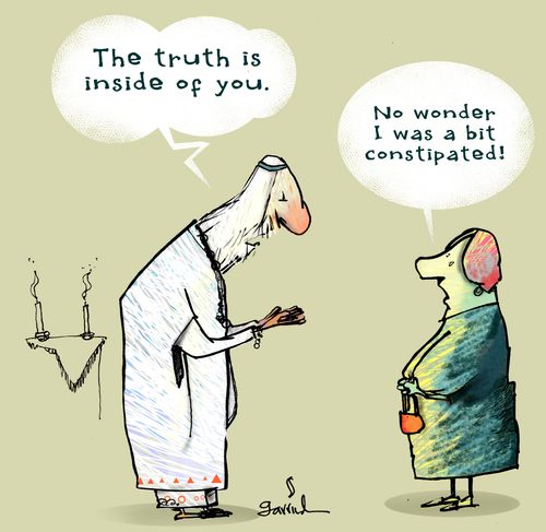 'The truth is inside of you.'