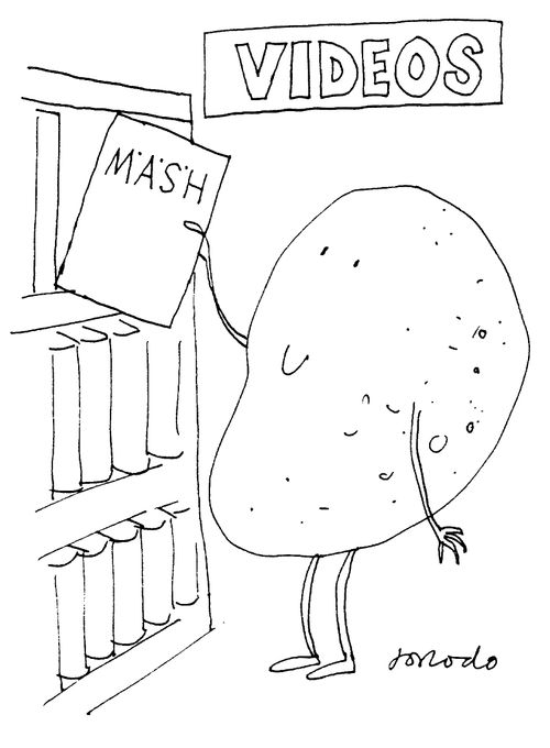 A potato's favourite video
