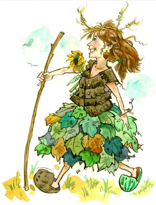 Nature girl.