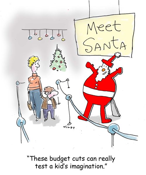 'These budget cuts can really test a kid's imagination.'