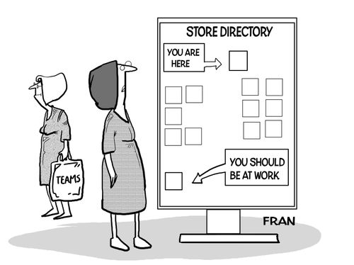Shopping...You Should Be At Work