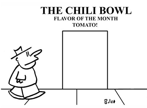 The Chili Bowl: Flavor of the month tomato!