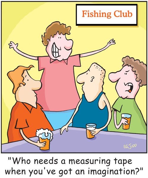 'Who needs a measuring tape when you've got an imagination?'