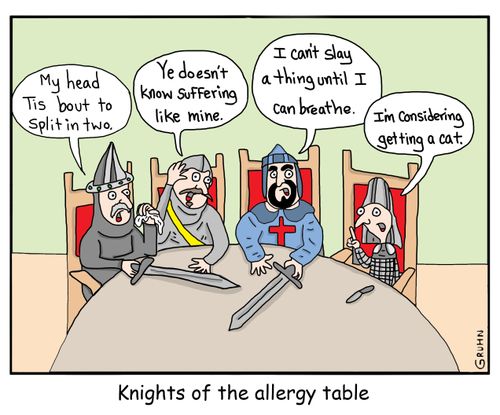 Knights of the Allergy Table