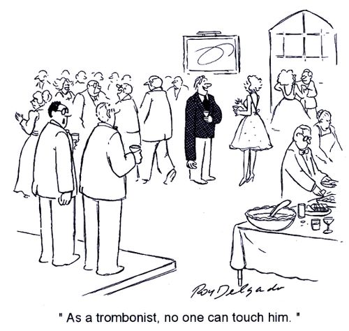 'As a trombonist, no one can touch him.'