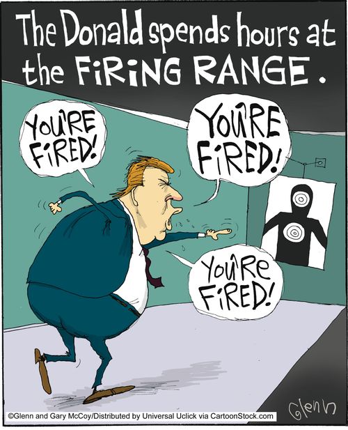 'You're fired!'