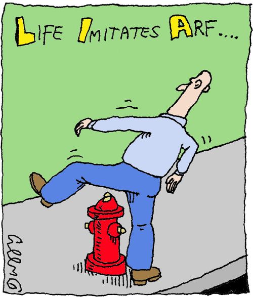 Life Imitates Arf....