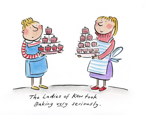 The Ladies of Kew took baking very seriously.