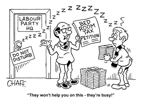 'They won't help you on this - they're busy!'