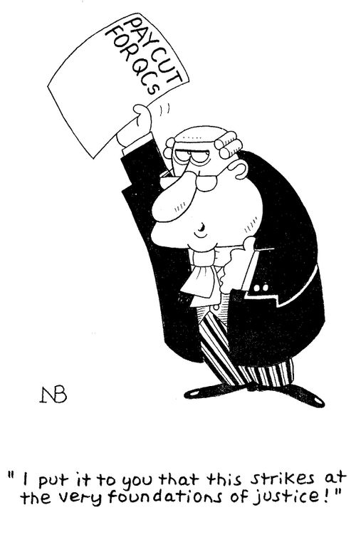 'I put it to you that this strikes at the very foundations of justice!'