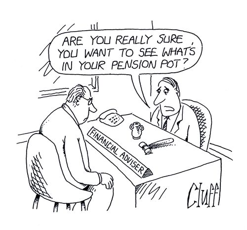 'Are you really sure you want to see what's in your pension pot?'