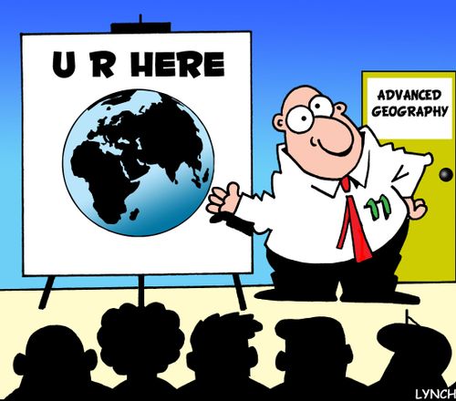 Geography class - UR Here.
