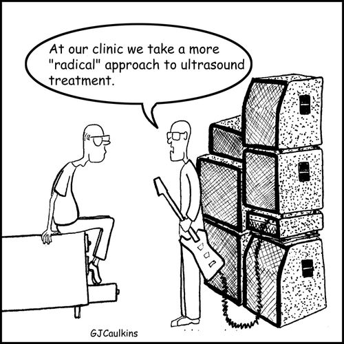 "At our clinic we take a more 'radical' approach to ultrasound treatment."