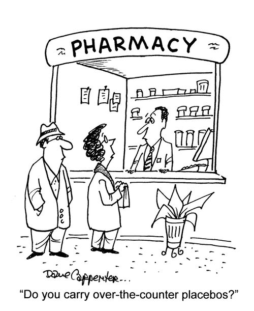 'Do you carry over-the-counter placebos?'