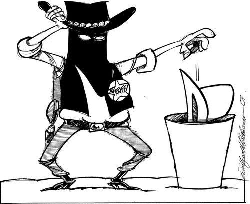 When the law changes hats...