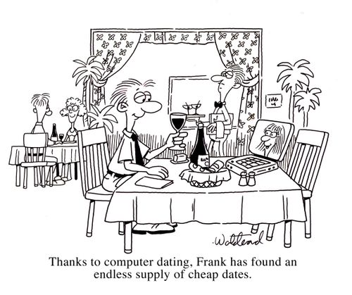 Frank's endless supply of cheap dates.