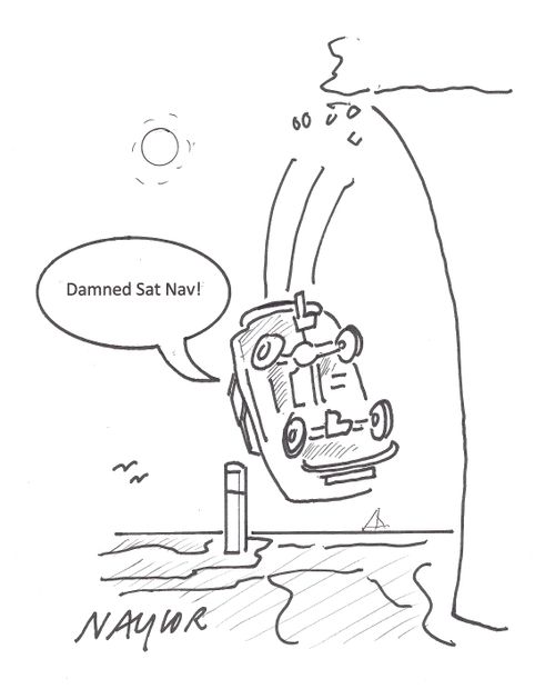 "Damned Sat Nav!"