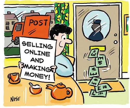 Selling online and making money