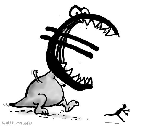 The euro as a monster