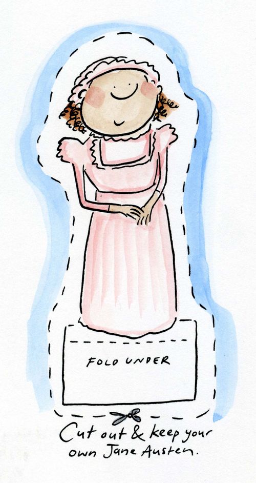 Cut out and keep your own Jane Austen.