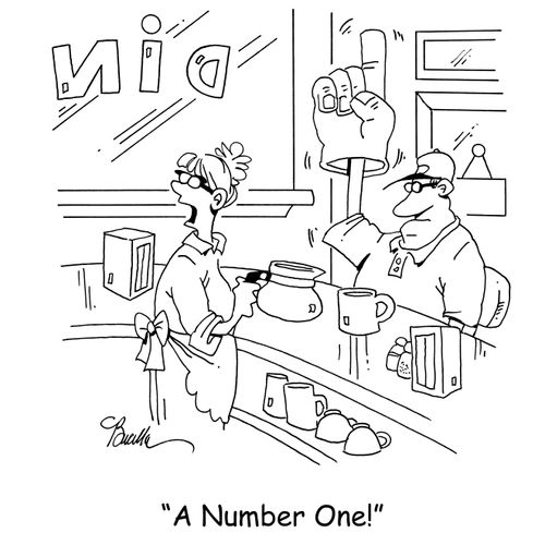 'A number one!'