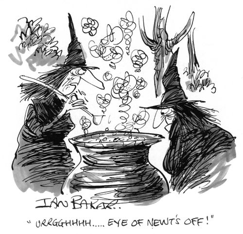 Ugggghhh....eye of newt's off!