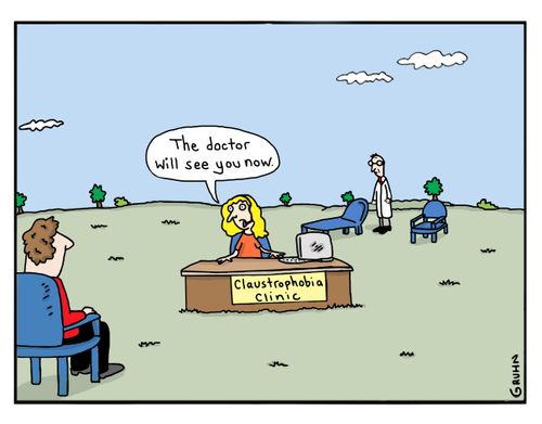 Claustrophobia clinic.
