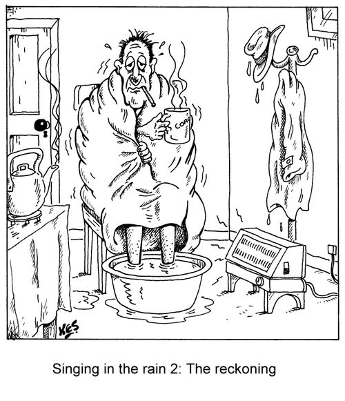Singing in the rain 2: The reckoning.