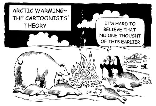 Arctic Warming - The Cartoonist's Theory