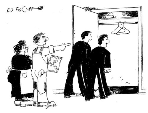 Gay Marriage - back to the closet.