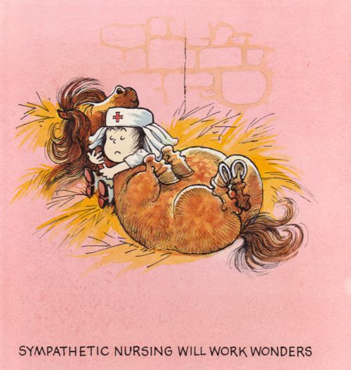 Sympathetic nursing will work wonders