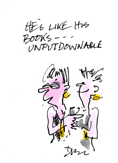 'He likes his books... unputdownable.'
