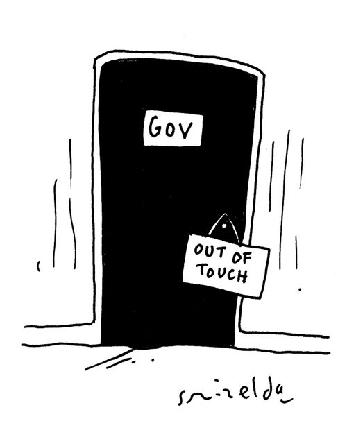 Government - Out of touch.